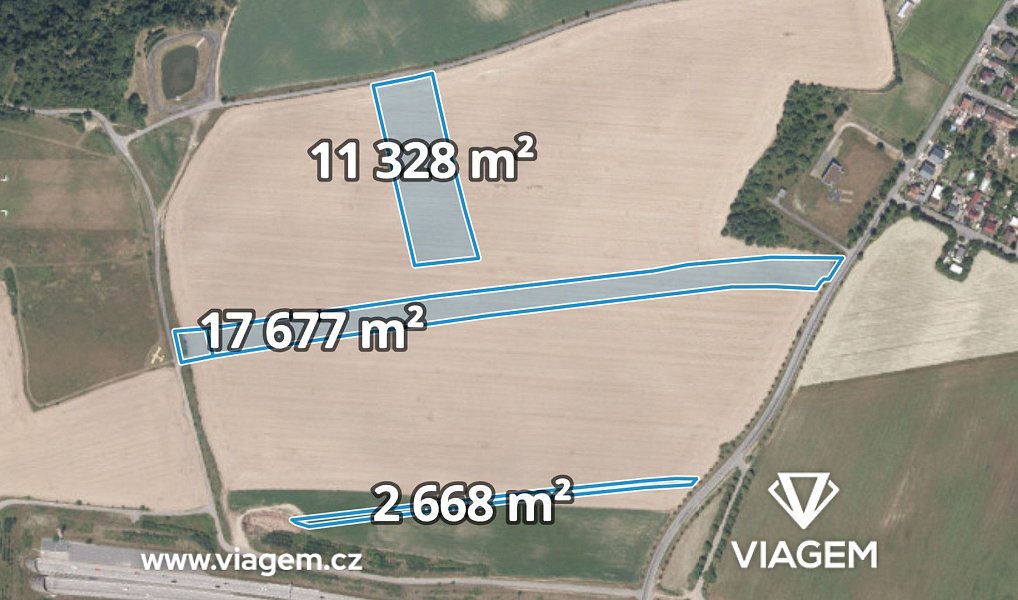Prodej pozemku, 7918 m², Praha