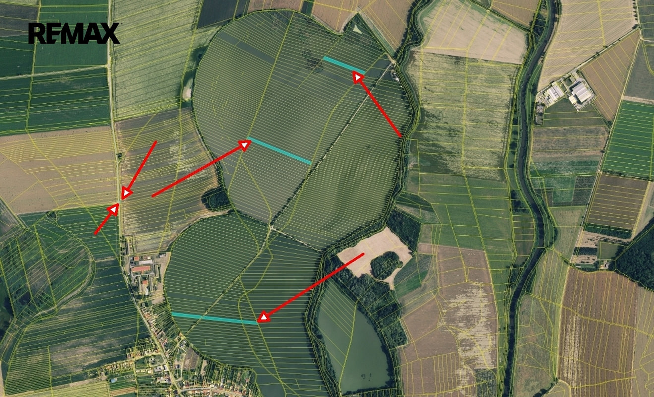 Prodej vodní plochy 13 523 m²