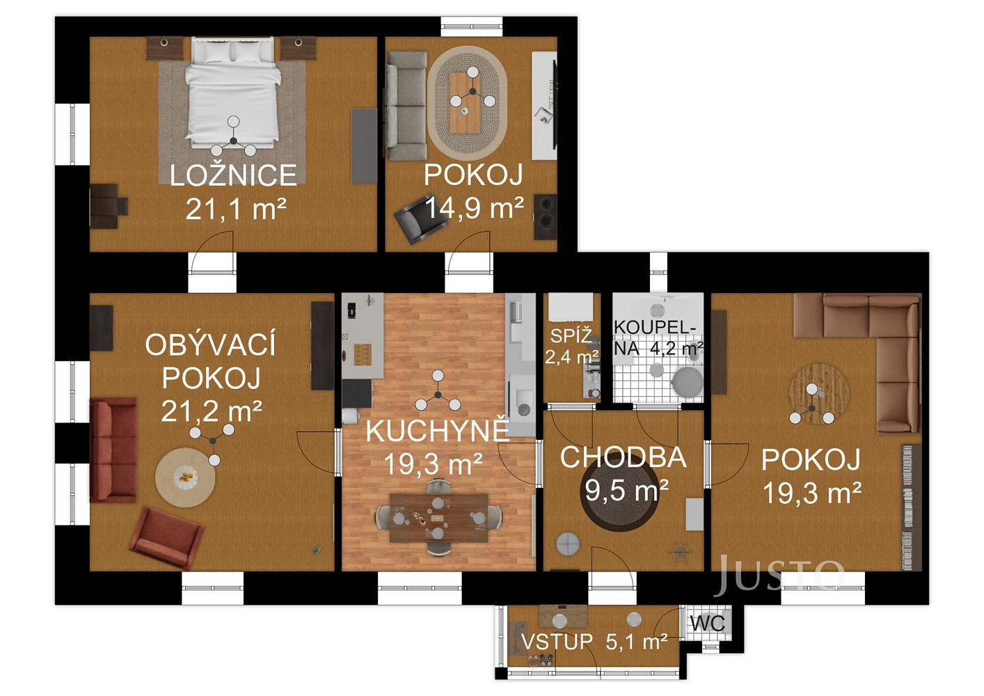 Prodej domu 118 m² s pozemkem 2 258 m² – fotografie 3