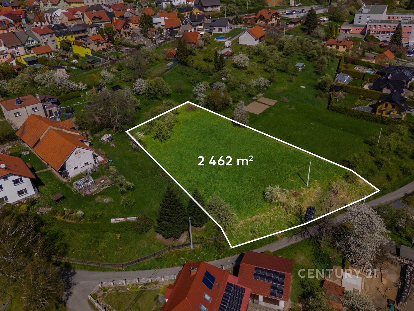 Prodej stavebního pozemku 2 462 m² – fotografie 5