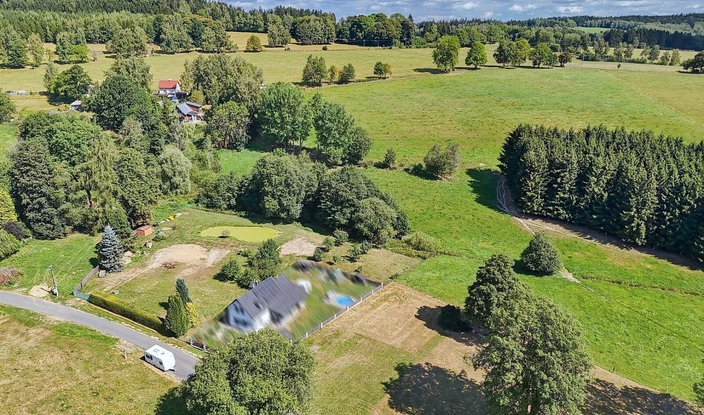 Prodej stavebního pozemku 898 m², Krásná – náhled fotky 4
