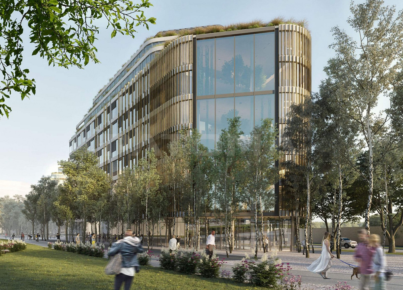 Pronájem kanceláře 1 244 m² – fotografie 2