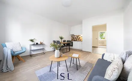 Pronájem bytu 2+kk 41 m², Dlouhá, Česká Lípa