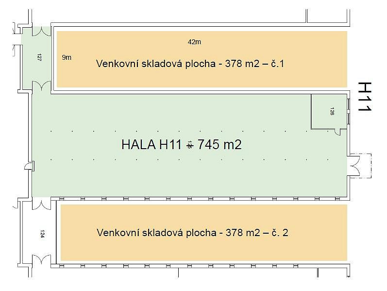 Pronájem skladovacích prostor 745 m² — photo 5