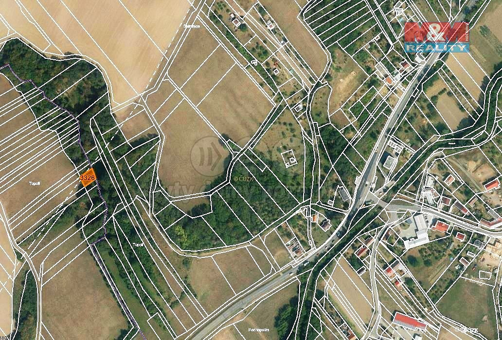 Prodej zahrady 504 m²