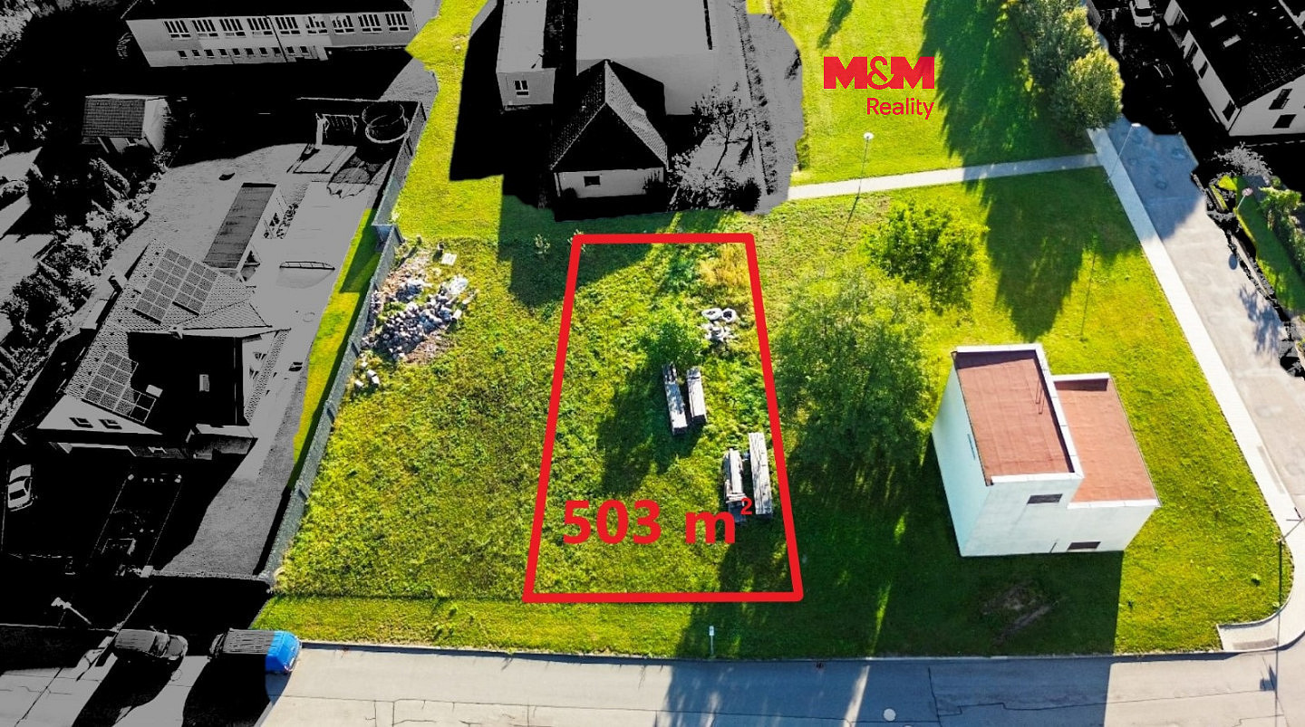Prodej stavebního pozemku 503 m²
