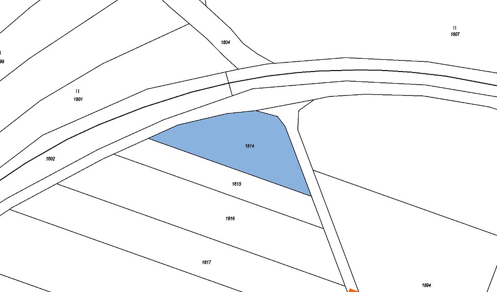 Prodej pole 296 m², Postupice – náhled fotky 2