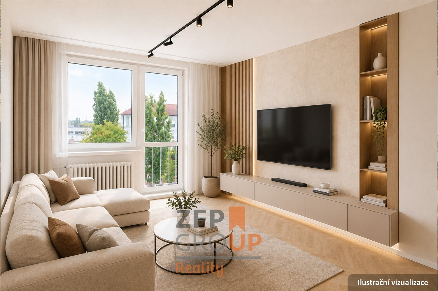 Pronájem bytu 3+1 65 m²