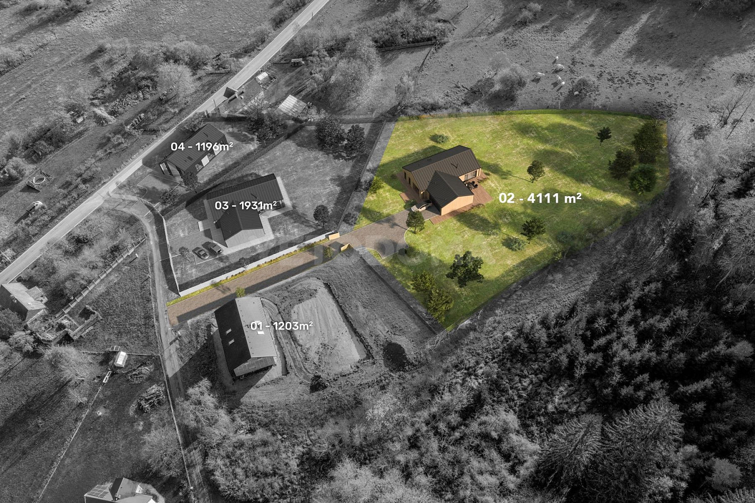 Prodej stavebního pozemku 4 111 m²