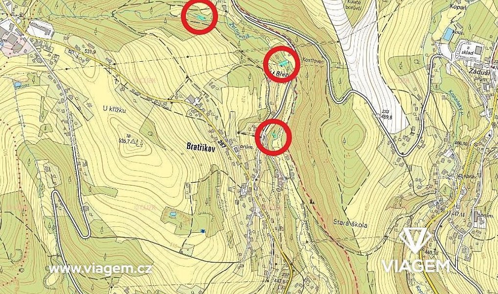 Prodej zahrady 680 m², Pěnčín – náhled fotky 4