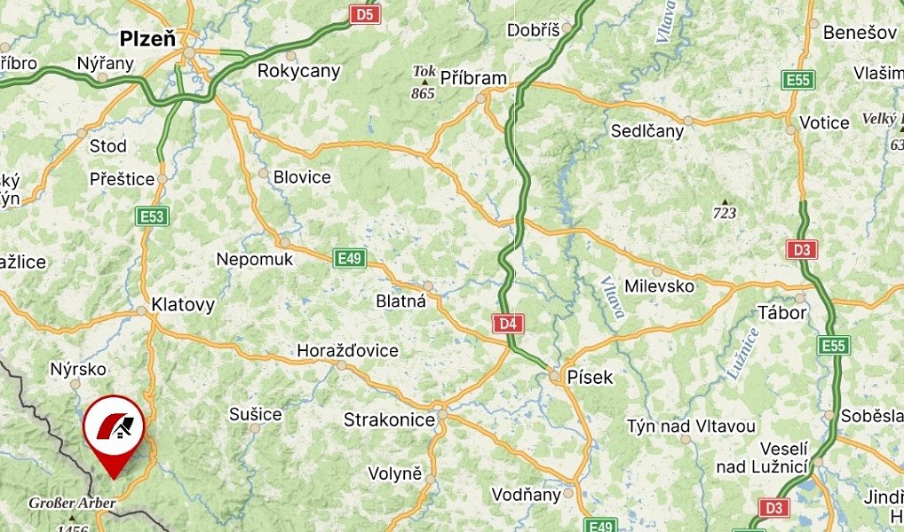Prodej stavebního pozemku 1 438 m², Železná Ruda – náhled fotky 20