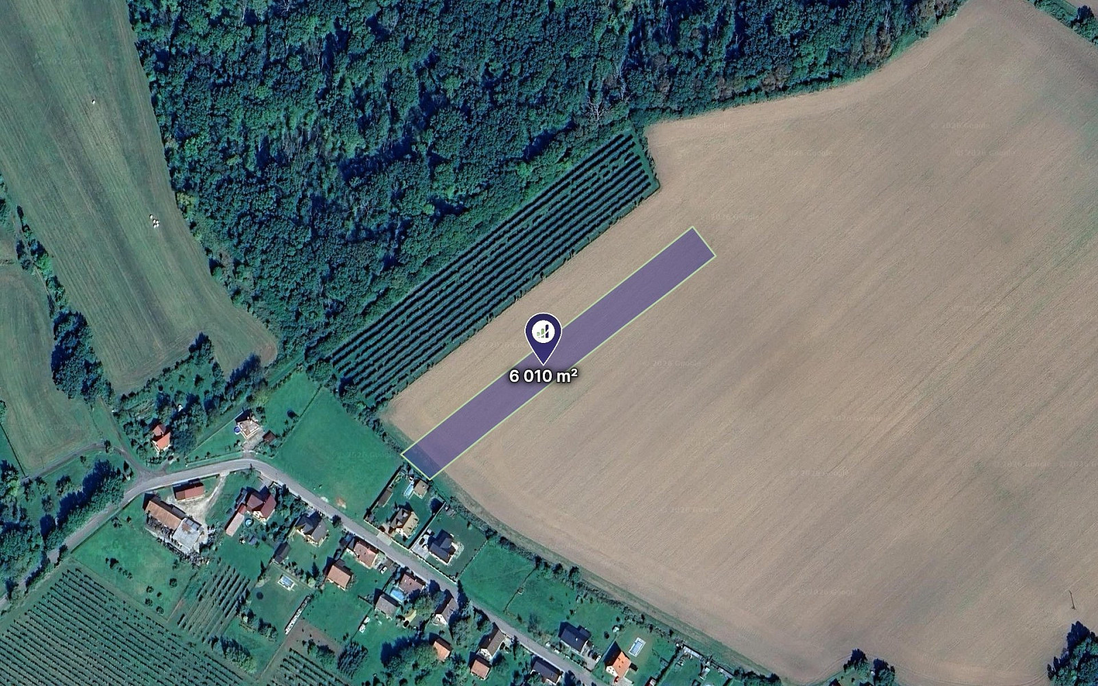 Prodej pole 6 010 m²