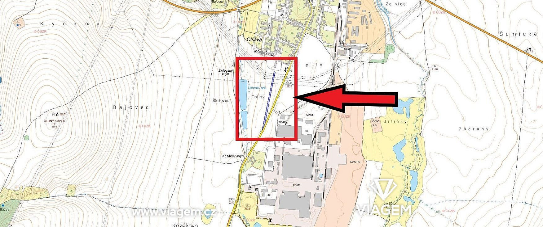 Prodej pole 1 320 m² – fotografie 3