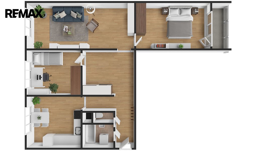 Prodej bytu 3+1 81 m², Klášterec nad Ohří – náhled fotky 22