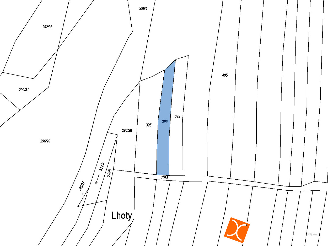 Prodej pole 431 m² - View 2