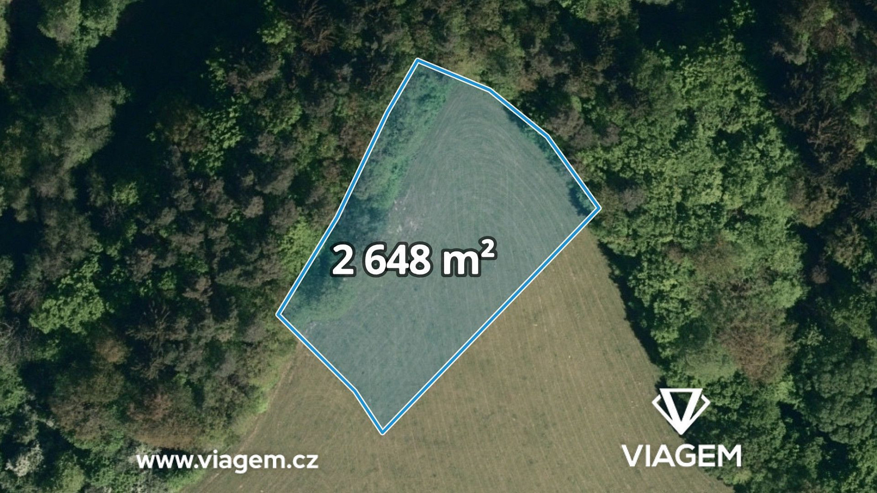 Prodej pole 993 m²