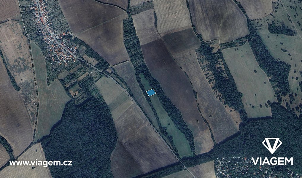 Prodej pole 1 575 m², Tvarožná Lhota – náhled fotky 3
