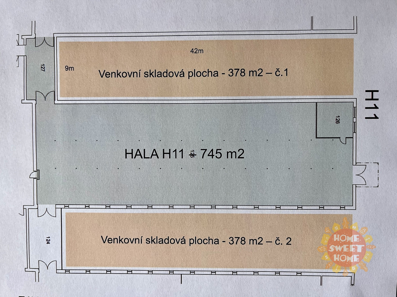 Venkovní skladové prostory k pronájmu (378m²), ulice Ve Žlíbku, Horní Počernice – další
