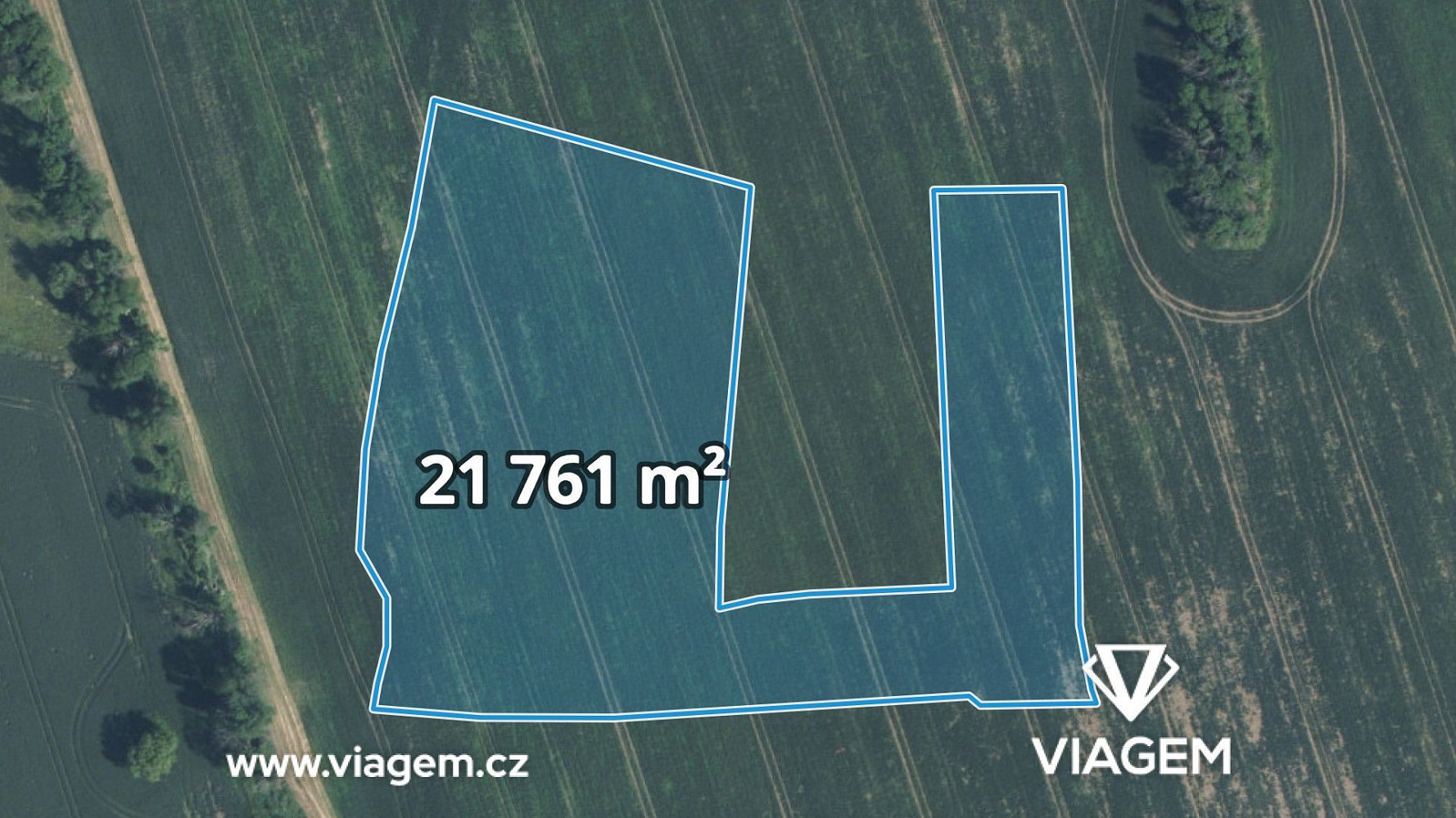 Prodej pole 21 761 m²