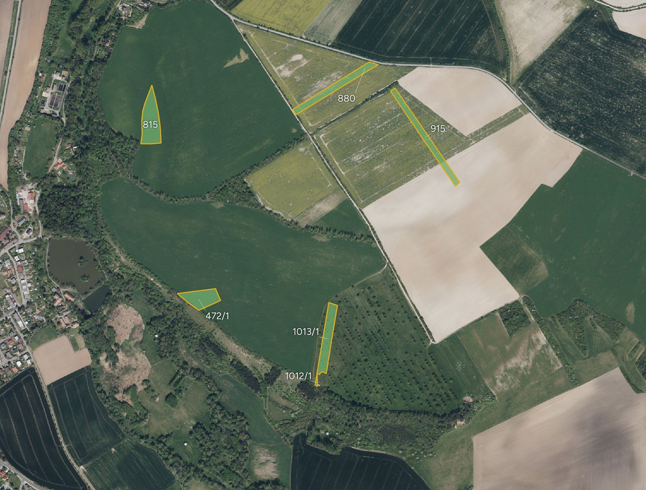 Prodej pole 10 394 m²