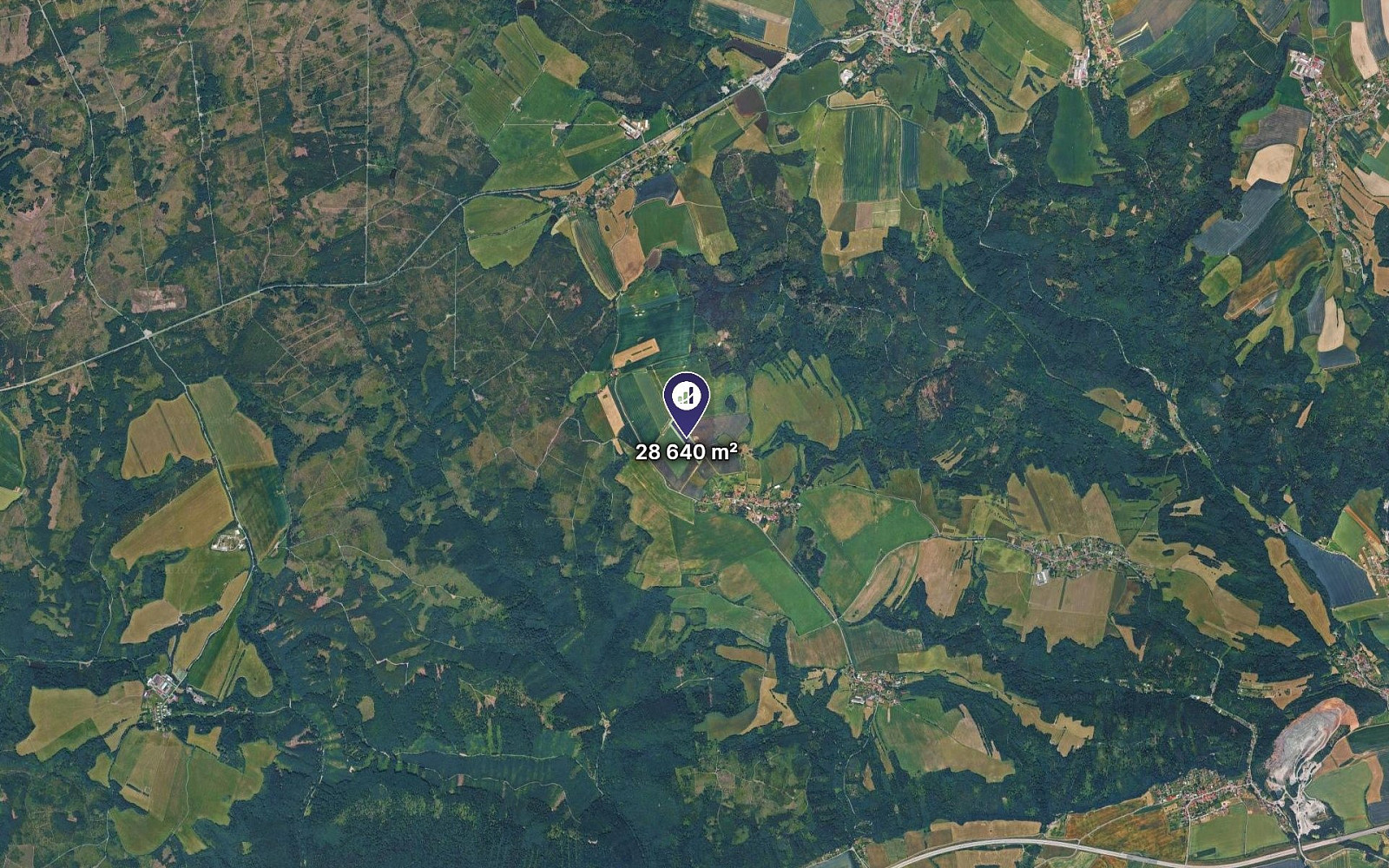 Prodej pole 28 640 m² – fotografie 2