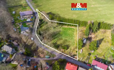 Prodej stavebního pozemku 4 466 m², Velká Bukovina, okres Děčín