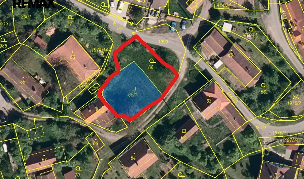 Prodej stavebního pozemku 313 m², Luhačovice – náhled fotky 3