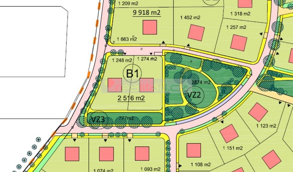 Prodej stavebního pozemku 1 249 m², Poříčí nad Sázavou – náhled fotky 2