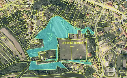 Prodej stavebního pozemku 17 254 m², Uherské Hradiště - Jarošov