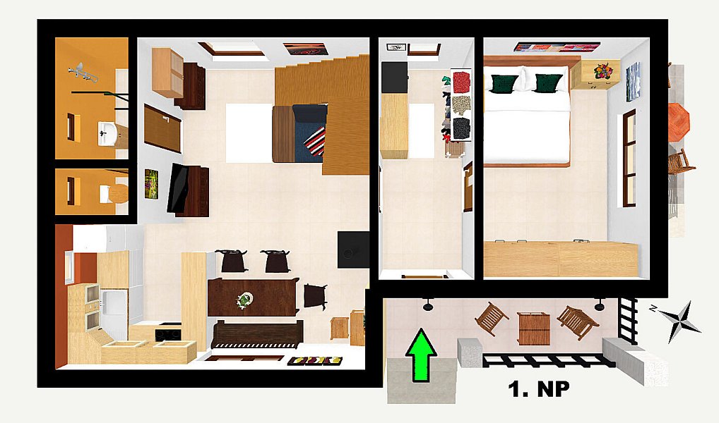Prodej domu 92 m² s pozemkem 441 m², Stříbrná Skalice – náhled fotky 12