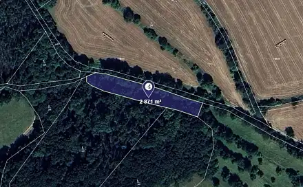 Prodej louky 2 871 m², Malečov, okres Ústí nad Labem