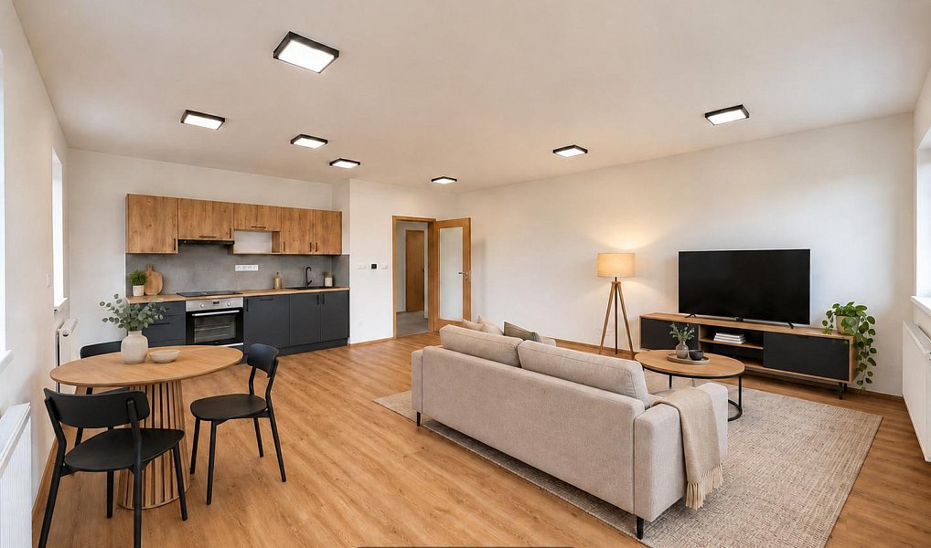 Pronájem bytu 1+kk 39 m², Úherce – náhled fotky 2