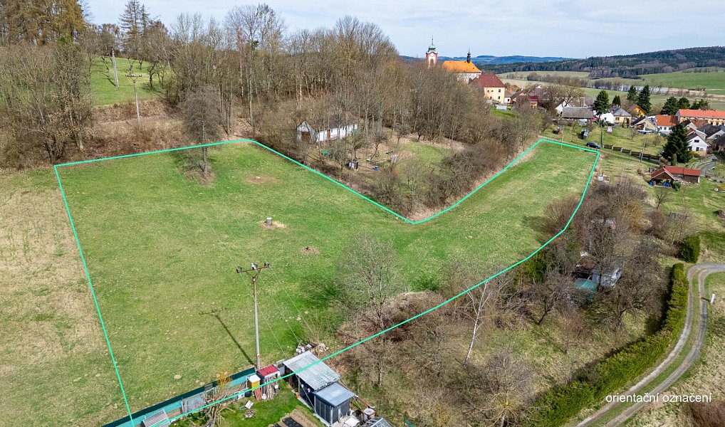 Prodej stavebního pozemku 6 197 m², Plánice – náhled fotky 6