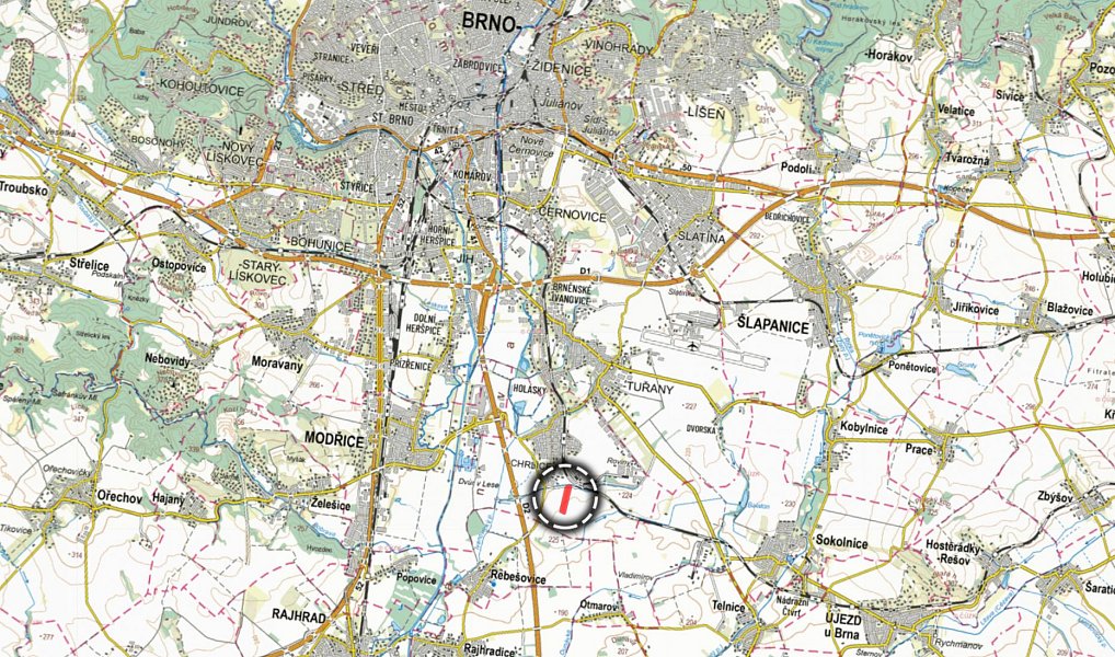 Prodej pole 28 894 m², Brno – náhled fotky 3