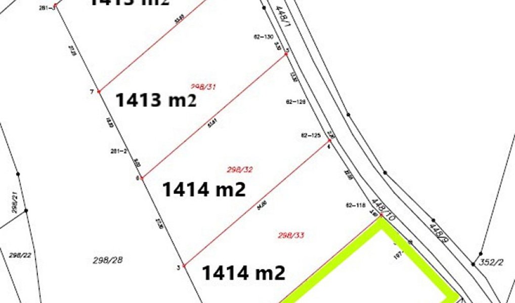Prodej stavebního pozemku 2 072 m², Úhlejov – náhled fotky 4