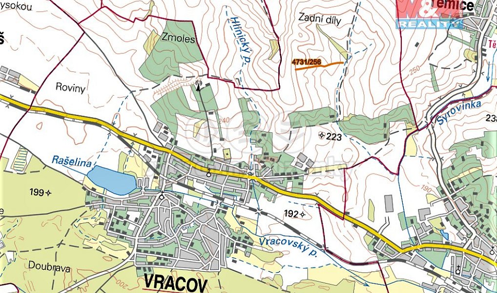 Prodej pole 5 090 m², Vracov – náhled fotky 2
