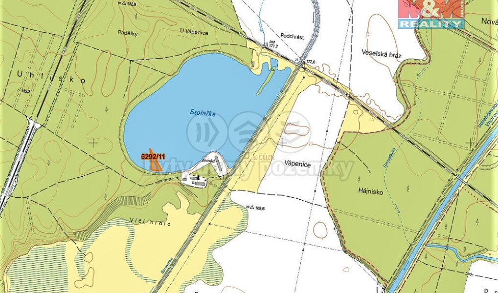 Prodej vodní plochy 3 089 m², Bzenec – náhled fotky 2