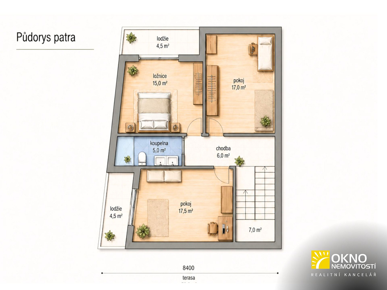 Prodej stavebního pozemku 383 m² – fotografie 3