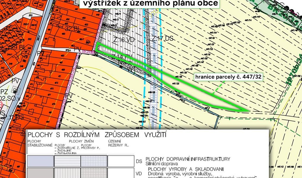 Prodej komerčního pozemku 1 127 m², Citov – náhled fotky 3