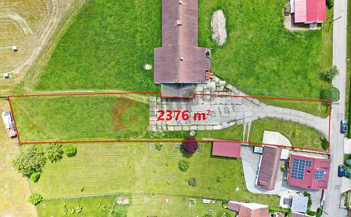 Prodej stavebního pozemku 2 376 m², Lipí - Kaliště u Lipí, okres České Budějovice