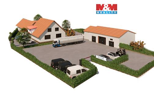 Prodej skladovacích prostor 400 m², Čakov - Tatouňovice, okres Benešov