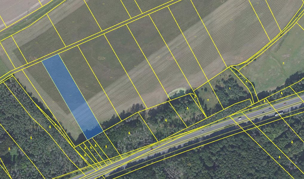 Prodej pole 6 490 m², Benátky nad Jizerou – náhled fotky 3