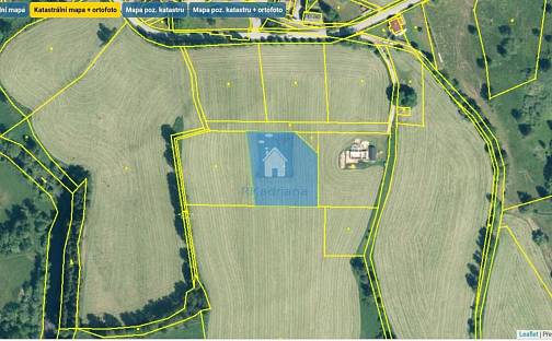 Prodej stavebního pozemku 4 794 m², Horní Vltavice, okres Prachatice