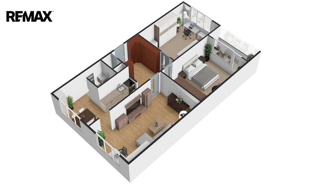 Prodej bytu 3+1 77 m², Chomutov – náhled fotky 20