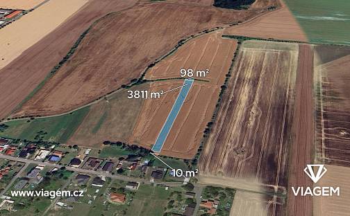 Prodej pole 653 m², Hustopeče nad Bečvou, okres Přerov