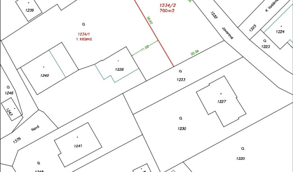 Prodej stavebního pozemku 700 m², Zbyslavice – náhled fotky 3