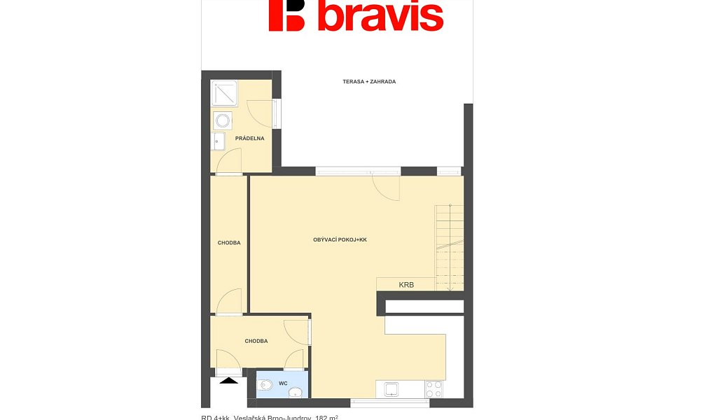 Pronájem domu 182 m² s pozemkem 60 m², Brno – náhled fotky 5