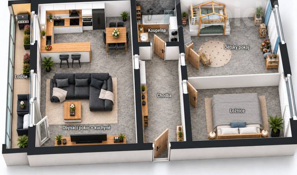 Prodej bytu 3+kk 82 m², Mníšek pod Brdy – náhled fotky 26