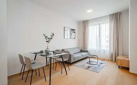 Prodej bytu 1+kk 45 m², V třešňovce, Praha 9 - Hrdlořezy