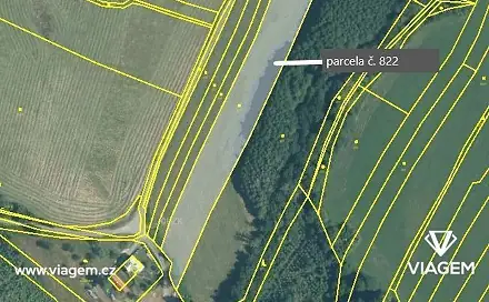 Prodej pole 3 506 m², Podolí, okres Vsetín